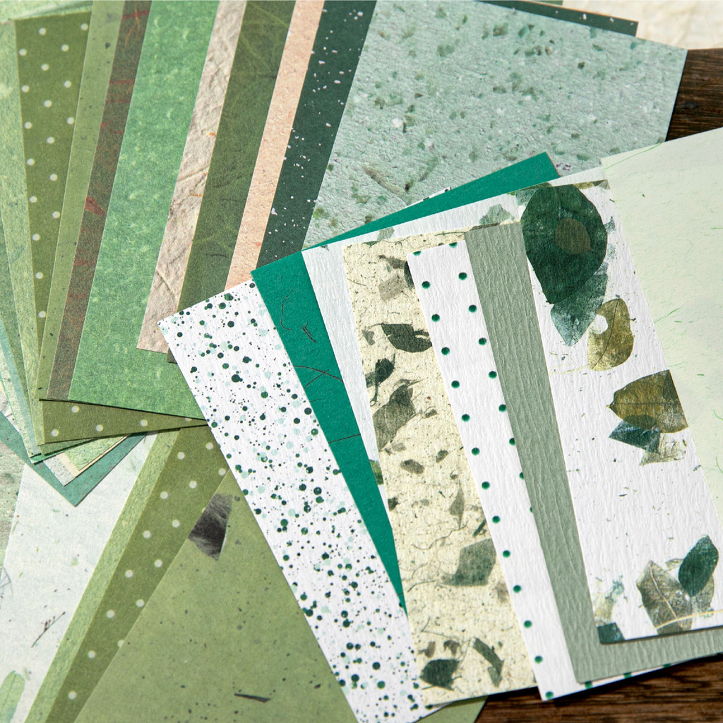 Vintage Junk Journal Scrapbooking Paper - 50 Adet Vintage Malzeme Kağıdı Scrapbooking
