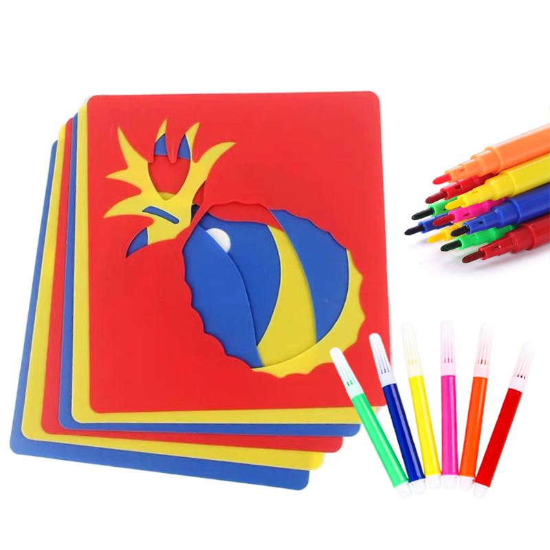 Painting Supplies - 10/20 adet Boyama Şablonu Çizim Şablonları