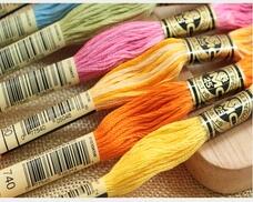 Cotton Embroidery Thread Skeins - OneRoom Fransız DMC Floss Nakış İpliği--447