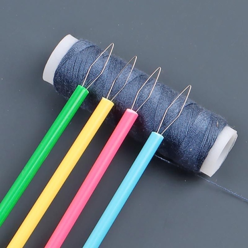 Cotton Embroidery Thread Skeins - 10 adet İğne Diş Açma Iğne