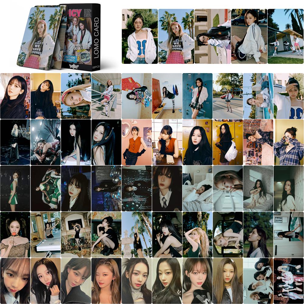 Scrapbooking - Kutulu Lomo Fotoğraf Kartları, Estetik Kağıt