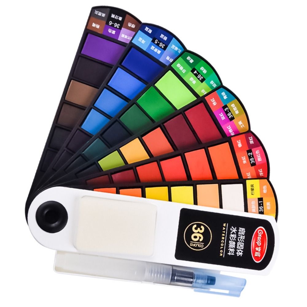 Taşınabilir Katlanır Suluboya  - Watercolor Paint Set Solid Pigment incelemesi ve fiyatı