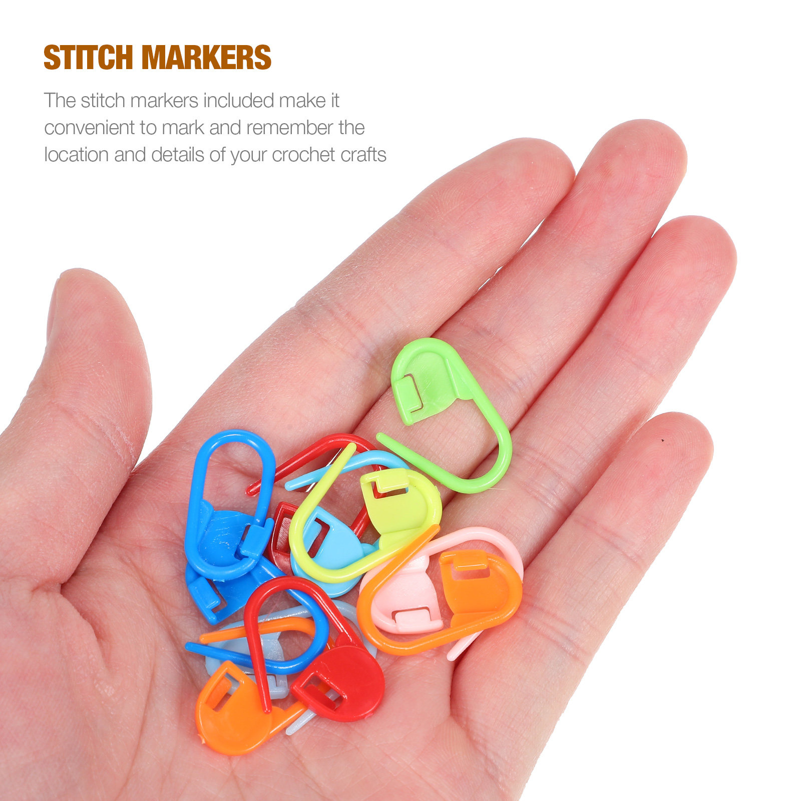 1 Set Ahşap Tığ Seti Çeşitli B - Wooden Crochet Hooks Ergonomic Handle incelemesi ve fiyatı
