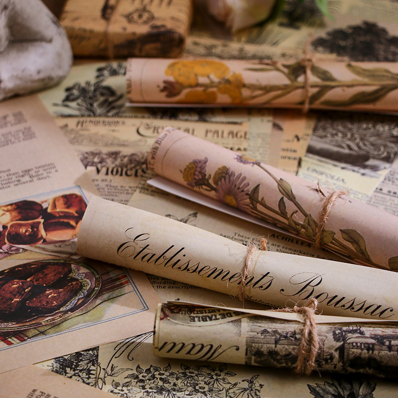 30 adet Vintage Scrapbooking K - Vintage Junk Journal Scrapbooking Paper incelemesi ve fiyatı