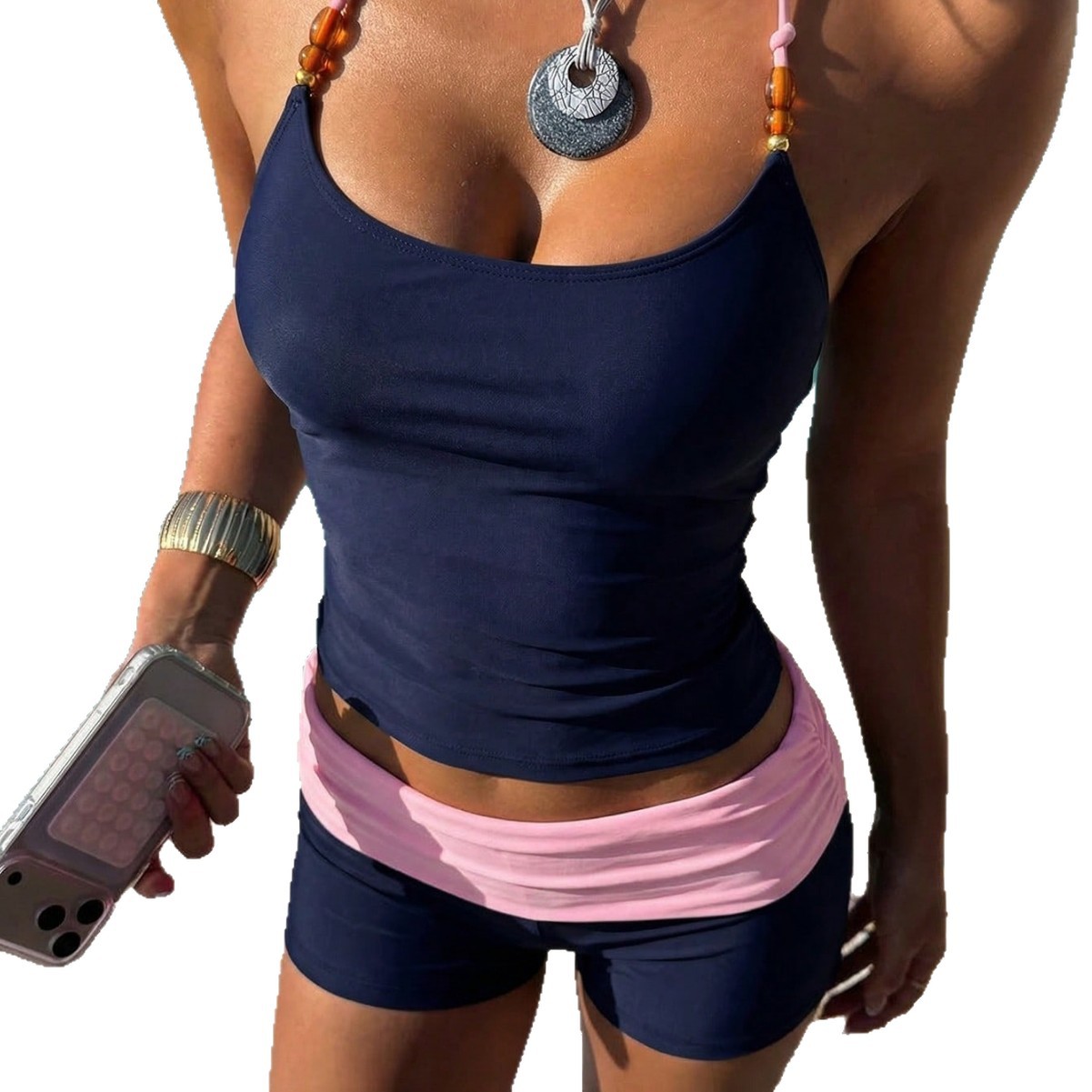Kadın Kahverengi Beyaz Puantiy - Beading incelemesi ve fiyatı