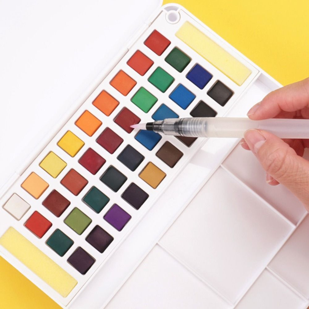 Profesyonel Su Fırçası Kalem S - Watercolor Paint Set Solid Pigment incelemesi ve fiyatı