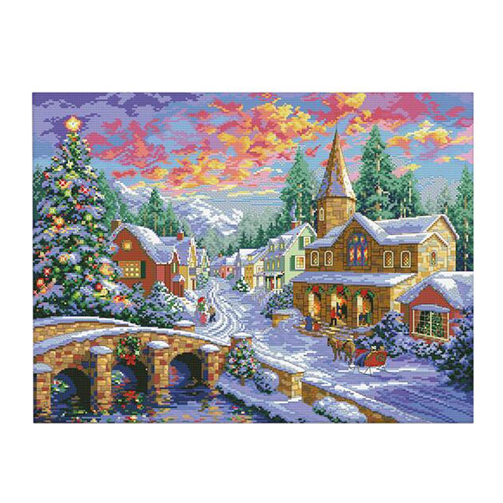 DIY İğne Oyası El Sanatları Da - Cross Stitch Stamped Kits Beginners incelemesi ve fiyatı