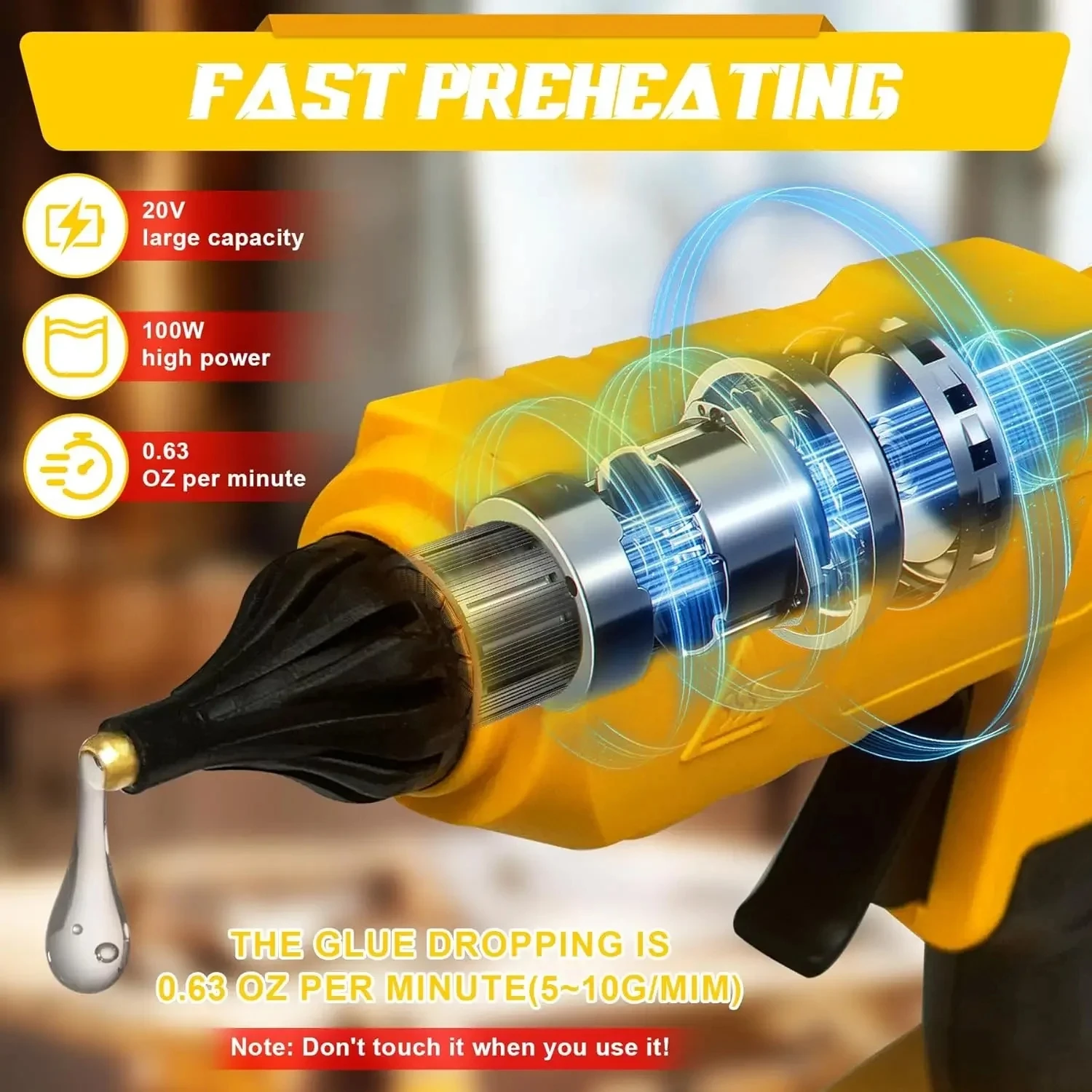 Kablosuz Elektrikli El Tipi Sı - Hot Melt Glue Gun Cordless incelemesi ve fiyatı