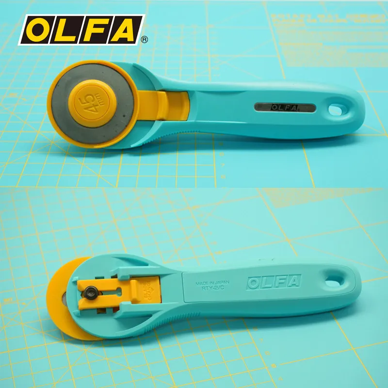 Olfa RTY-2/C 45mm döner Pinkle - Rotary Cutter For Fabric 45Mm incelemesi ve fiyatı