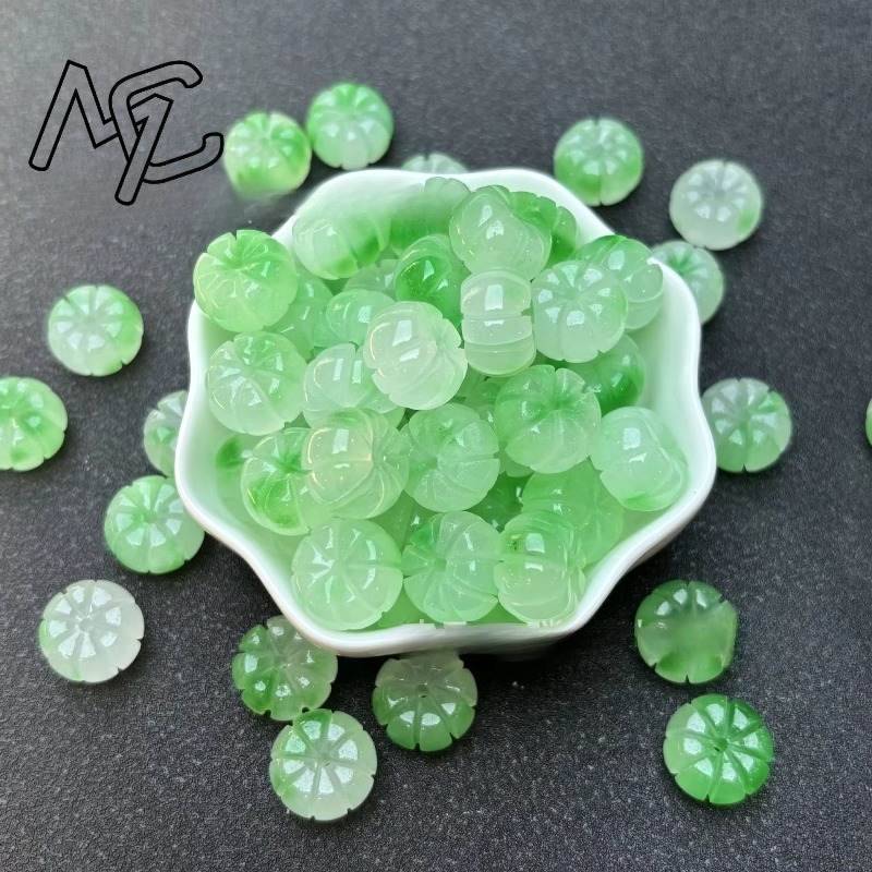 10 adet Bir Yeşil Yeşim Kabak  - Beading incelemesi ve fiyatı