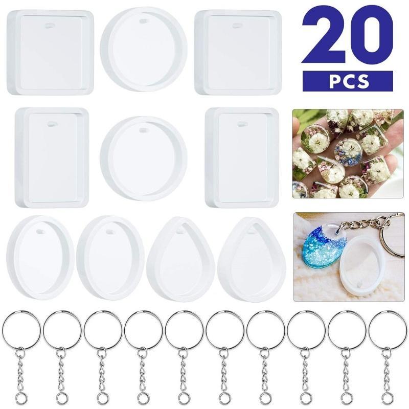 20 Adetlik Set, Kendin Yap Ana - Silicone Epoxy Resin Molds Set incelemesi ve fiyatı