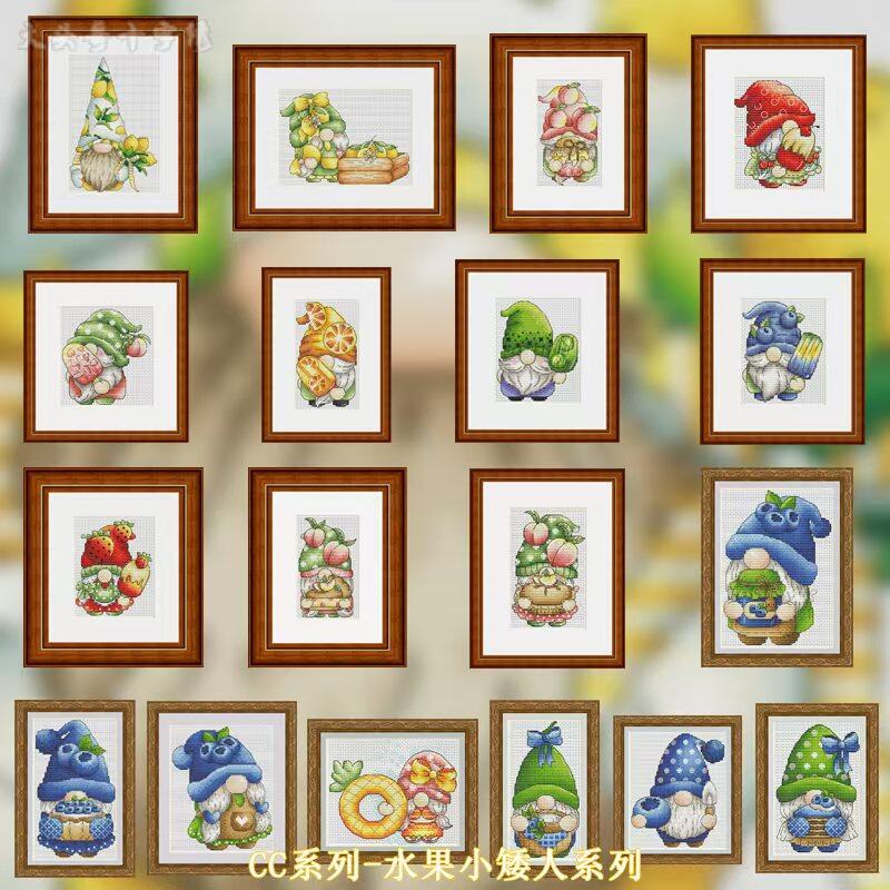 【CC Serisi - Meyve Cüce Serisi - Cross Stitch Stamped Kits Beginners incelemesi ve fiyatı