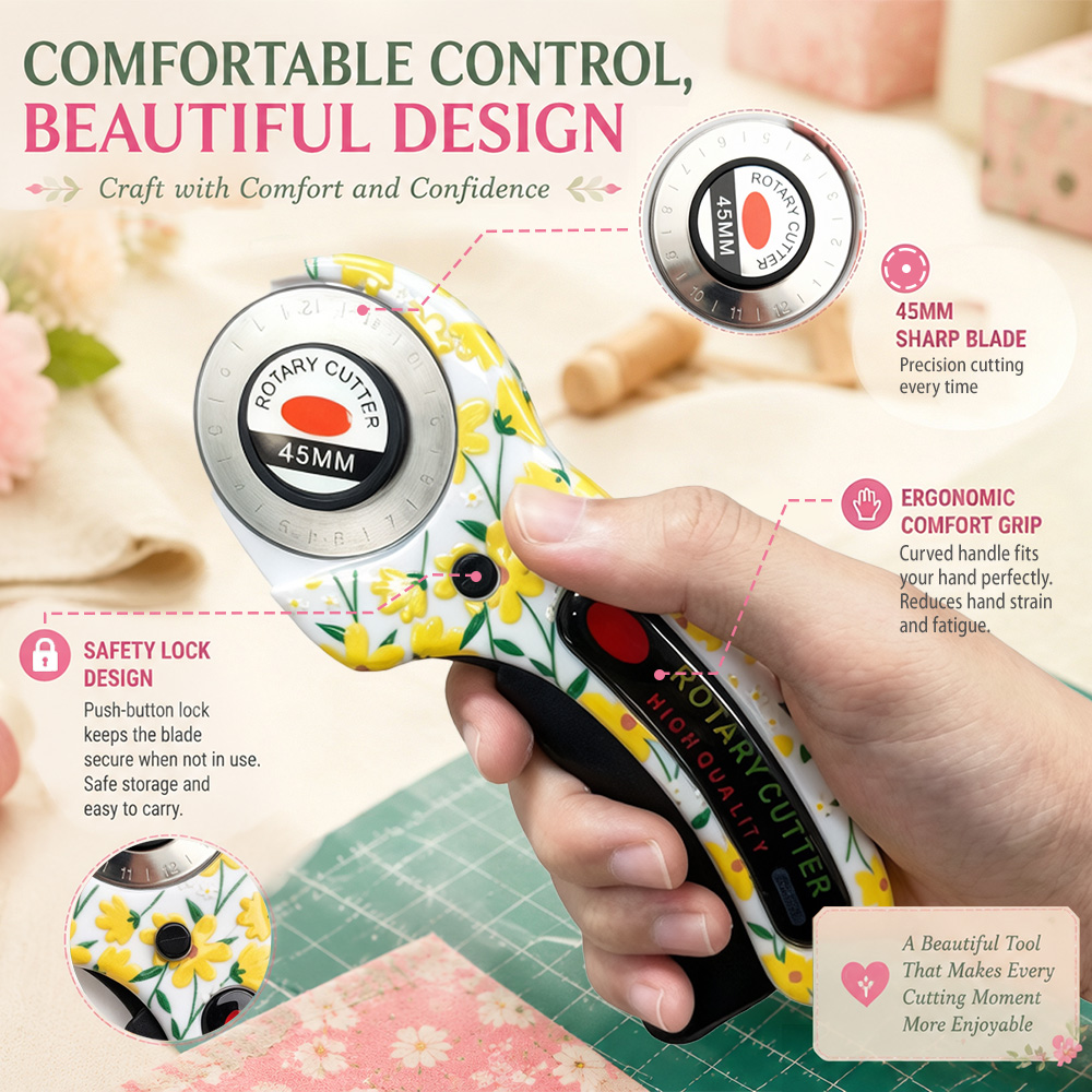 Döner Kesici 45mm Kart Kağıdı  - Rotary Cutter For Fabric 45Mm incelemesi ve fiyatı