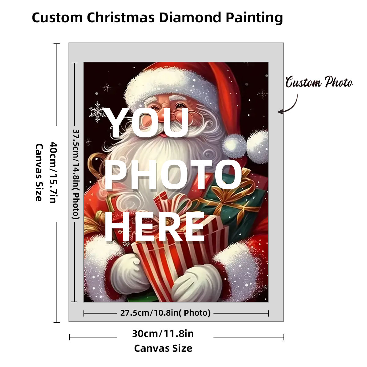 Kişiselleştirilmiş Özel Fotoğr - 5D Diamond Painting Kit Full Drill incelemesi ve fiyatı