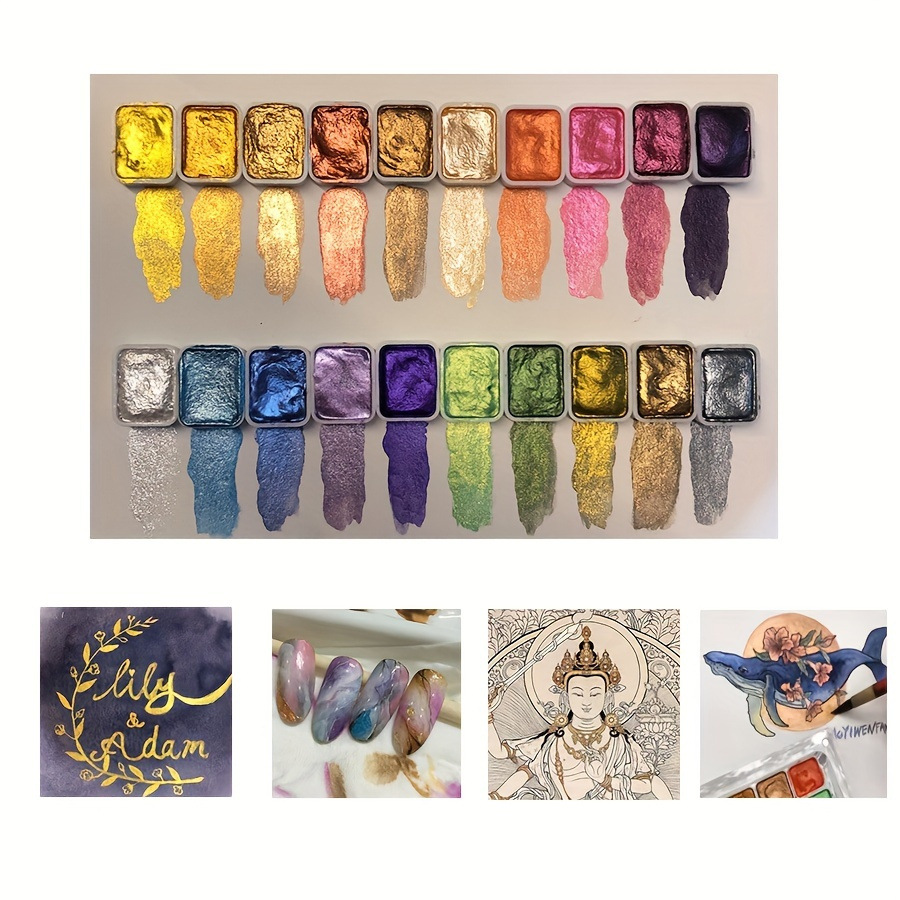 Portable56 Renk Katı Pigment Ç - Watercolor Paint Set Solid Pigment incelemesi ve fiyatı