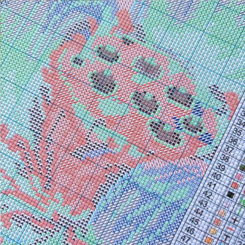 【CC2937 Bahar Bahçesi】 Başlang - Cross Stitch Stamped Kits Beginners incelemesi ve fiyatı