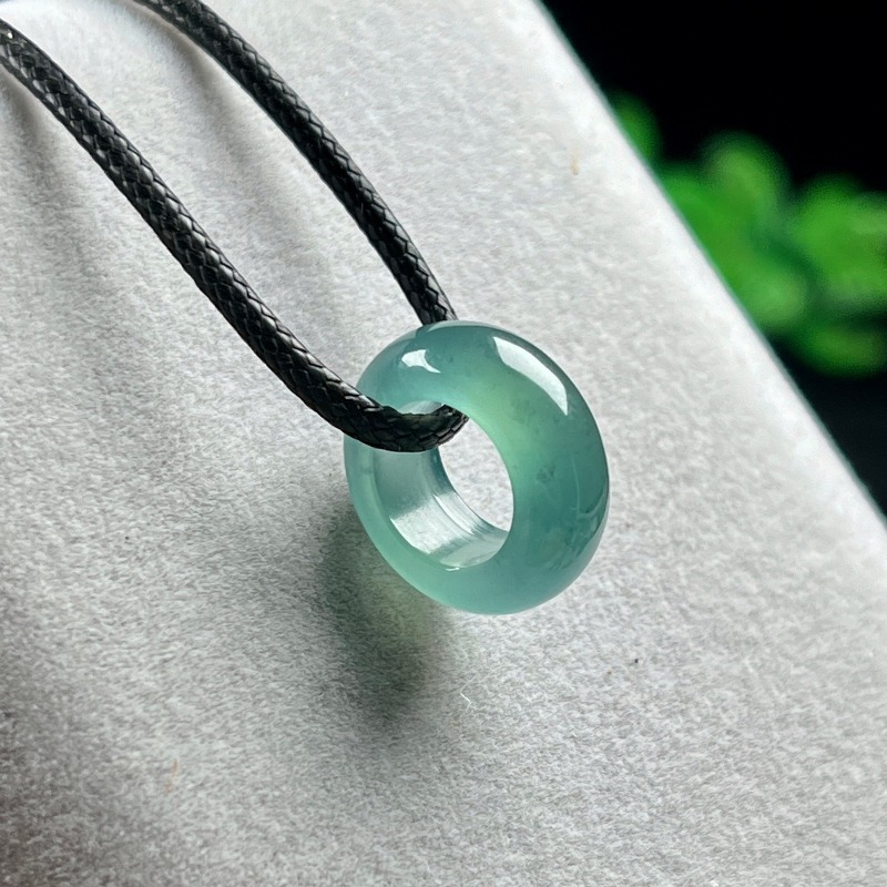 Doğal Zümrüt Mavi Su Şanslı Bo - Beading incelemesi ve fiyatı