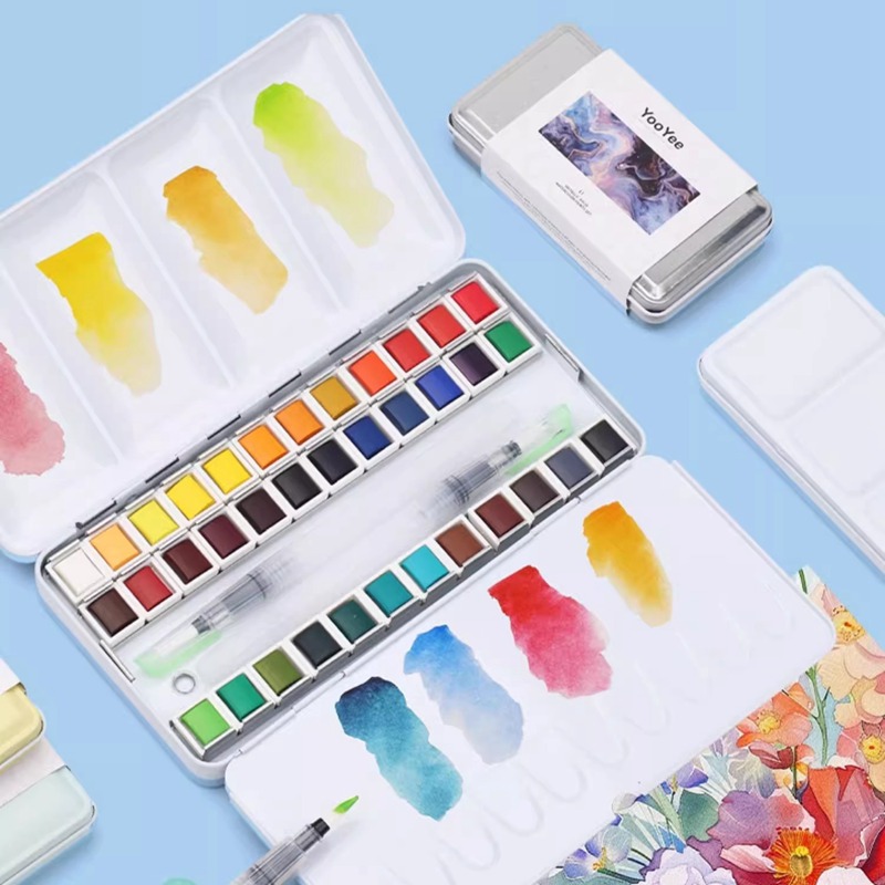 YooYee Katı Suluboya Boya Seti - Watercolor Paint Set Solid Pigment incelemesi ve fiyatı