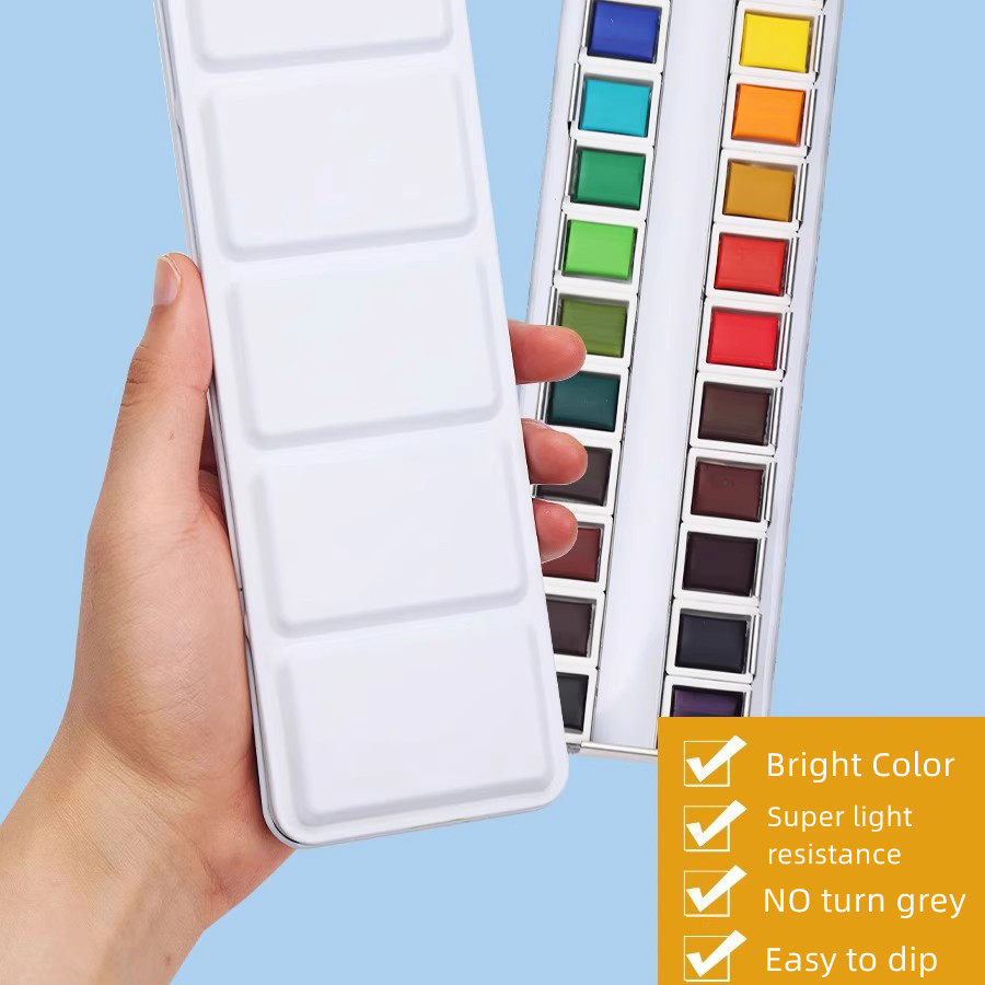 YooYee Katı Suluboya Boya Seti - Watercolor Paint Set Solid Pigment incelemesi ve fiyatı