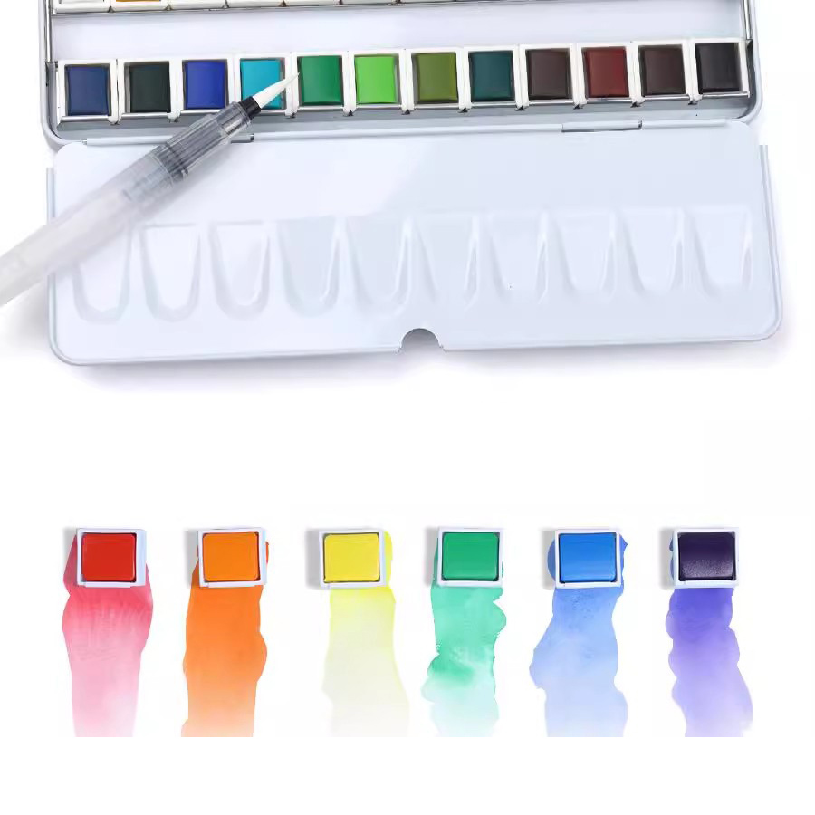 YooYee Katı Suluboya Boya Seti - Watercolor Paint Set Solid Pigment incelemesi ve fiyatı