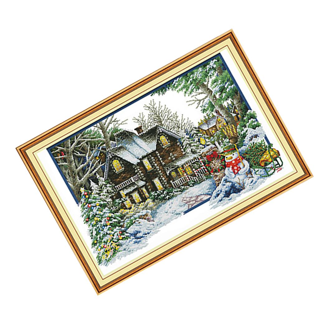 Önceden Baskılı Kış Desenli Na - Cross Stitch Stamped Kits Beginners incelemesi ve fiyatı