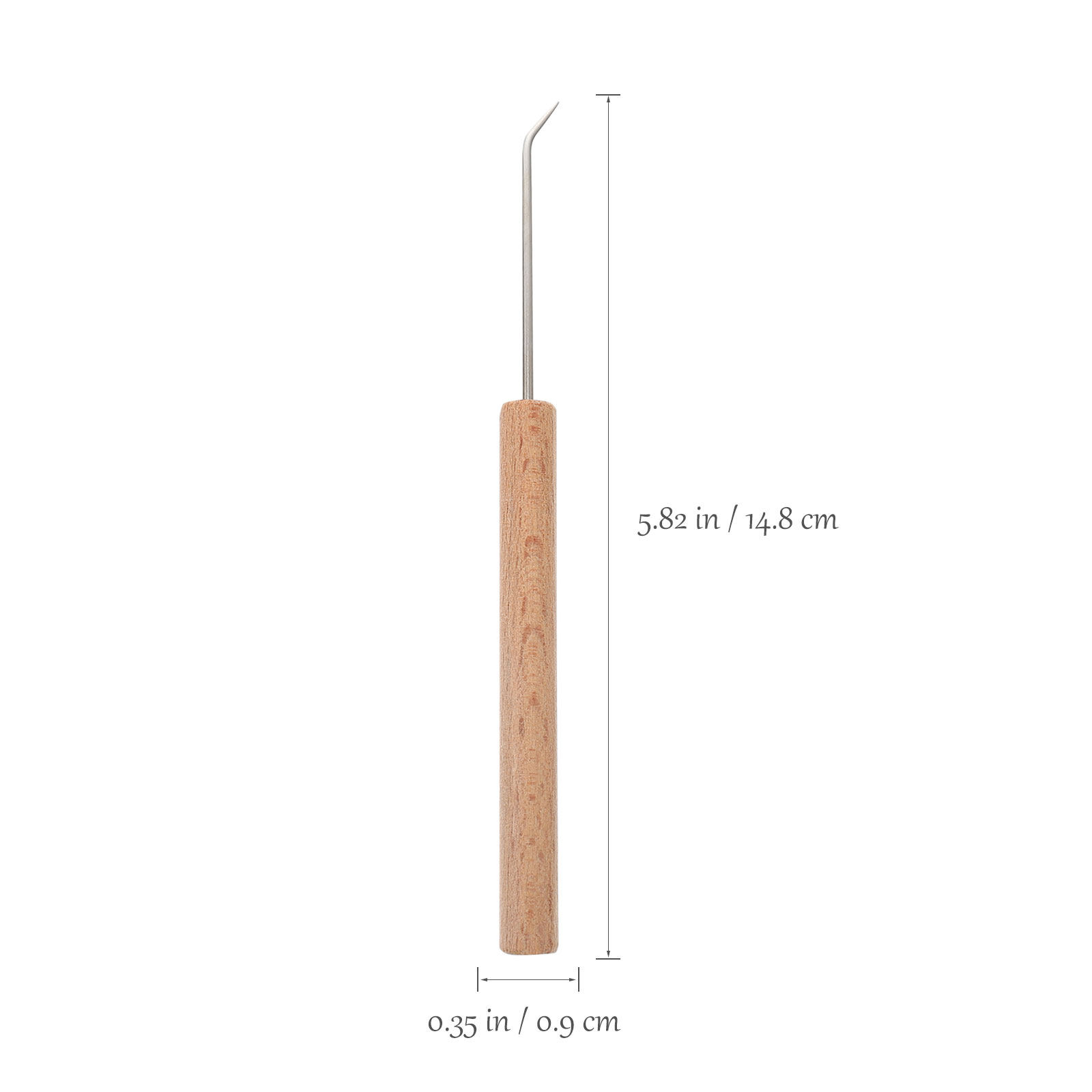 1 Adet Ergonomik Ahşap Saplı T - Wooden Crochet Hooks Ergonomic Handle incelemesi ve fiyatı