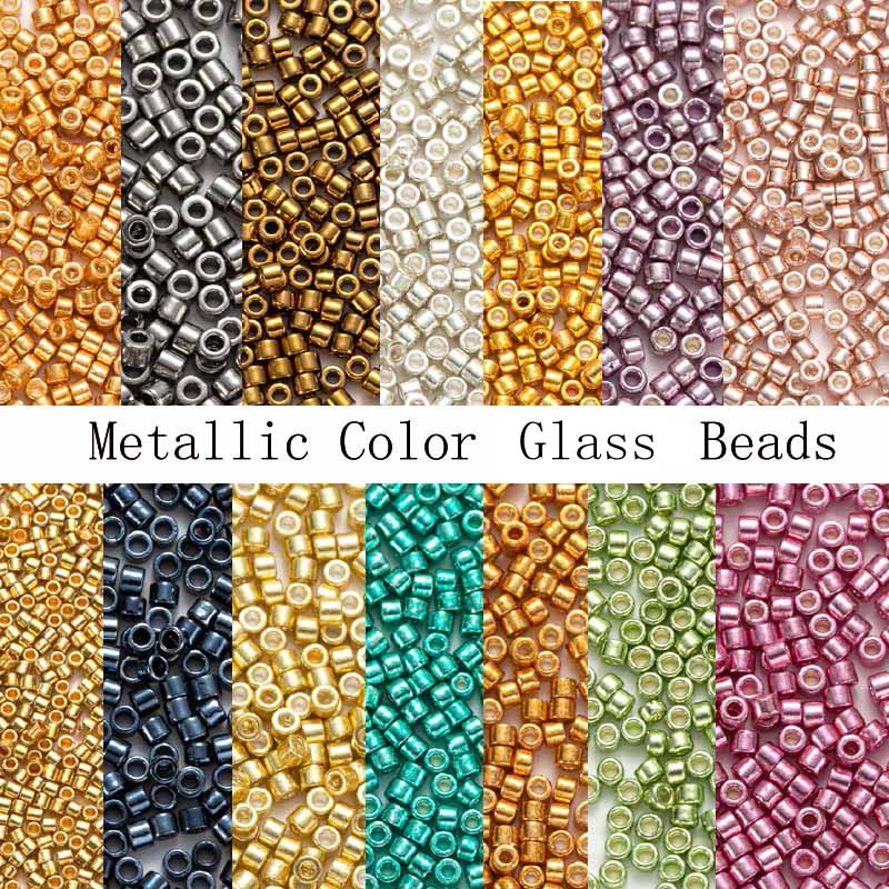 MKU cam Beadss 1200 adet metal - Glass Seed Beads 2Mm Jewelry Making incelemesi ve fiyatı