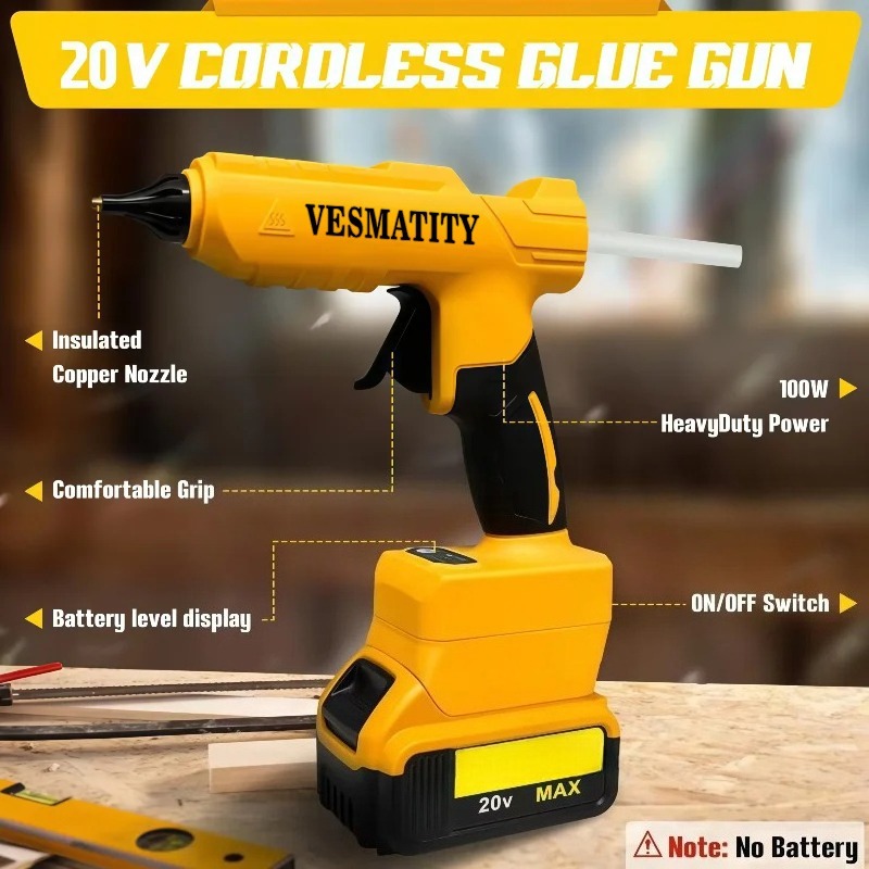 18V Pil için 10 Adet Yapıştırı - Hot Melt Glue Gun Cordless incelemesi ve fiyatı