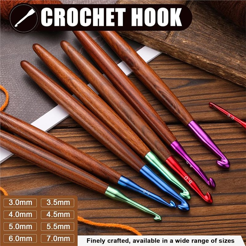 【SON ŞANS】Ergonomik Tığ Seti 5 - Wooden Crochet Hooks Ergonomic Handle incelemesi ve fiyatı