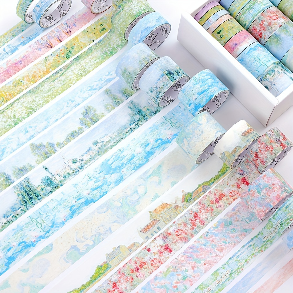 20 rulo Vintage bahçe Washi ba - Painting Supplies incelemesi ve fiyatı